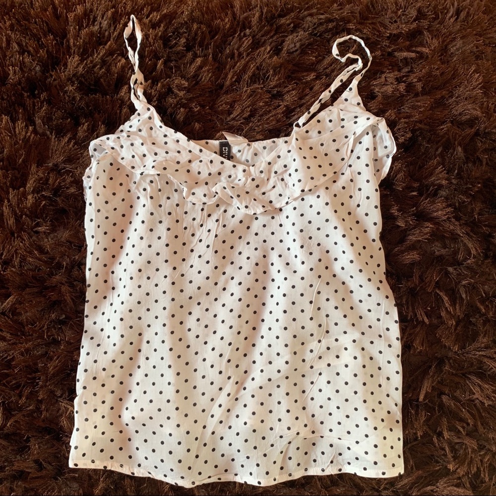 H&M Divided Polka Dot Top